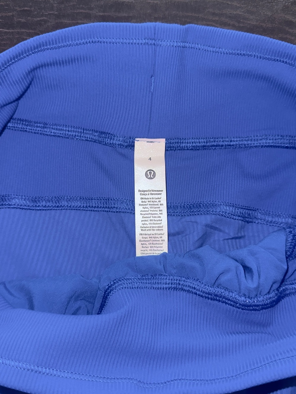 Lululemon Royal Blue Joggers - Picture 3 of 3
